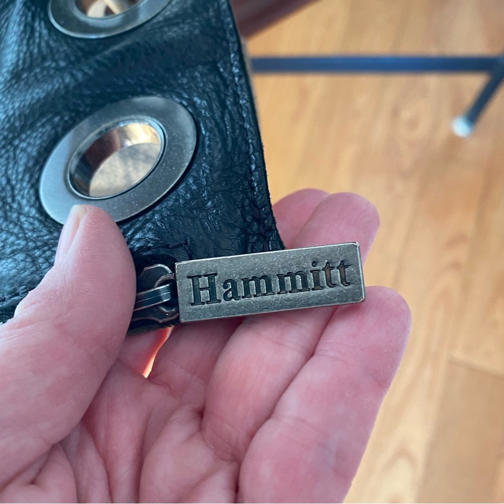 Hammitt Black Leather crossbody reversible Bag - Picture 8 of 11
